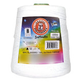 Barbante Colorido 600g 4/8 Fios 420m Branco