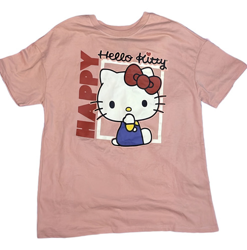 Hello Kitty Kuromi Gudetama Playera T-shirt Sanrio Original 
