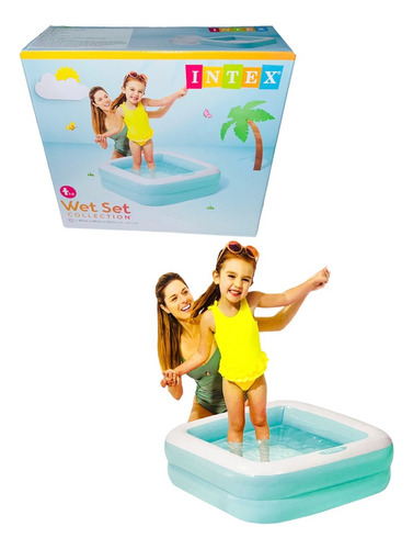 Piscina De Pelotas Intex De 86 X 86 X 25 Cms