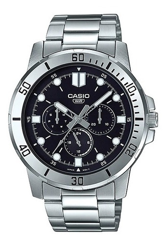 Reloj Casio Hombre Mtp-vd300d Malla Acero Impacto Online