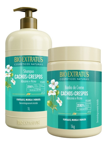 Tratamento Bio Extratus (duo Shampoo E Banho De Creme 1l)