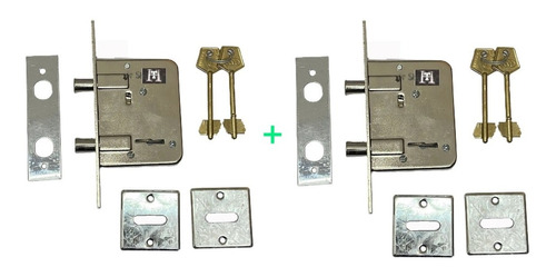 2 Cerrojo De Seguridad 2 Pernos Prive 210 Igual Combinacion