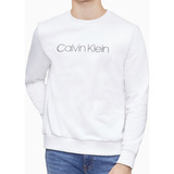 Poleron Calvin Klein Blanco M Y Xl