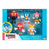 Sonic- Pack Lote Personagens- Jack Pacific 2.5 Polegadas