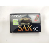 Cassette Tdk Sa-x 90, Cromo, Sellado!