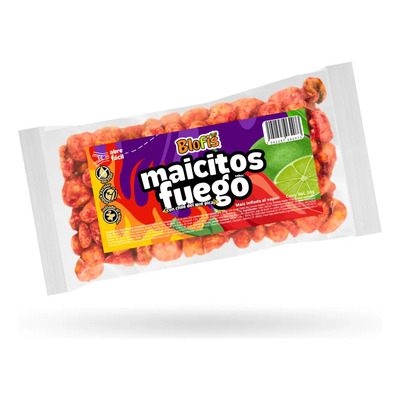 Maicitos Blofis - Maiz inflado a vapor sabor Fuego 50gr | MercadoLibre
