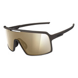 Anteojos Limar Argo Titanium Gold Ciclismo  Lente - Celero