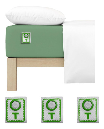 Pelguttee Organizador De Sábanas Y Etiqueta De Ropa De Cama,