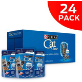 Pack X24 Alimento Húmedo Purina Cat Chow Gato Adulto 85g C/u
