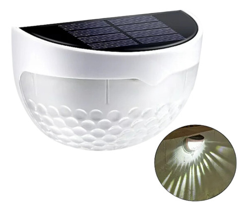 Luz Led Solar Para Exteriores Blanco 