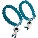 Pulsera Astronauta Luna Regalo Novios Febrero C/envío