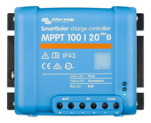 Controlador Solar Victron 20a Mppt 100/20a Smartsolar Bth