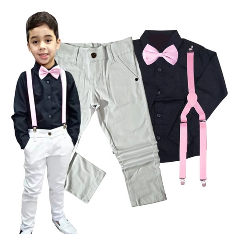 Conjunto Fantasia Roupa Mundo Bita Menino Aniversário