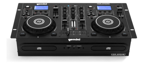 Gemini Sound Cdm-bt: Combo De Reproductor De Cd Y Mezclador.