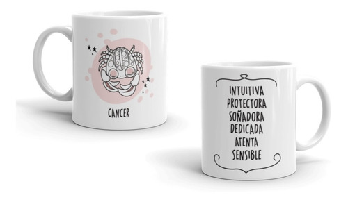 Taza De Ceramica Horoscopo Sublimada. Personaliza Tu Signo