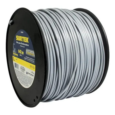 Nylon Desbrozadora Gris Carrete 3.3mm X 142mt Surtek | Envío gratis