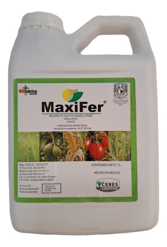 Maxifer, Biofertilizante Microbiano, Fijación De Nitrogeno