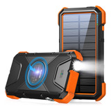 Blavor - Cargador Porttil Solar De 18w, Qc 3.0, Cargador Ina