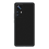 Skin Adesiva Para Vários Xiaomi Redmi Poco - Carbono Preto 