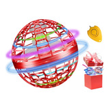 Juguete Esfera Bola Voladora Boomerang Rotacion 360 Luz Led