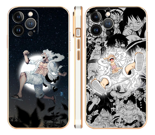 Luffy Zoro One Piece Funda Para iPhone Case 2pcs Tpu Opqw15