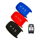 Funda Silicon Llave Compatible Con La Marca Kia 3 Botones