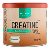 Creatina Creapure Importada 100% Monohidratada 300g Nutrify