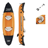 Kayak Bestway Lite-rapid X2 Personas Ç/ Remos Inflable