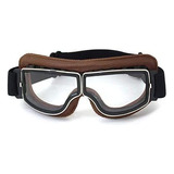 Crg Sports Googles Vintage, Estilo Aviador, Para Motocicleta