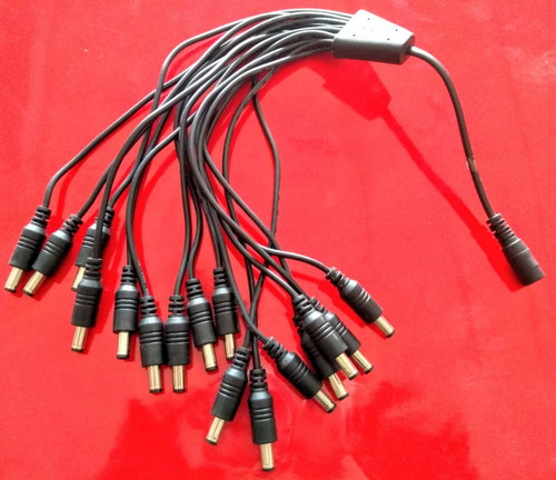 Cable Pulpo 1x16 Corriente Para Camaras Cctv