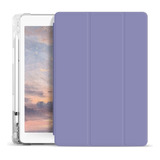 Funda Para iPad 10.2 7/8/9 Generacion Ranura Apple Pencil Color Lavanda-transparente