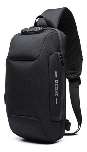 Ozuko Messenger Bag Mochila Masculina Impermeável De Grande1