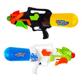 Pistola De Agua Grande Super Power Juguete Niños Interactivo