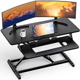 Standing Up Desk Converter Height Adjustable Sit Stand ...