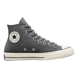 Botitas Converse All Star Chuck 70 Cuero Gris Exclusiva