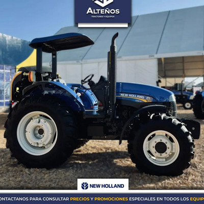 Tractor New Holland Ts6.110 Fwd 8x8 Ms Rops Nuevo
