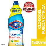 Cloro En Gel Clorox Pureza Cítrica 1,5 Lt