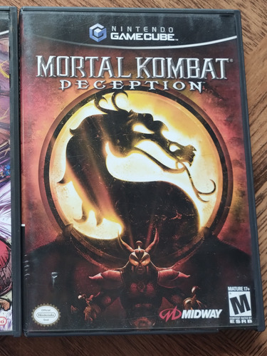 Mortal Kombat Deception Para Nintendo Gamecube Original 