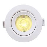 Spot Dicroico Led Integrado 3000k Luz Calida