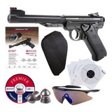 Pistola Ruger Mark Iv Paquete .177 Funda Lentes Xchws C