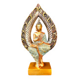 Estátua Buda Hindu Tibetano Meditação Chakras