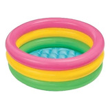 Piscina Inflable Redonda Glow, 70cmx35cm Para Niños Y Bebes