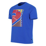 Remera Puma Graphics Rooted Azul Solo Deportes