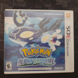 Pokémon Alpha Sapphire - Nintendo 3ds - Físico Com Capa