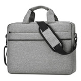 Bolsa Cinza Para Laptop, Bolsa De Ombro Para Laptop De 15,6