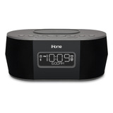 Ihome Ibtw38 - Reloj Despertador Digital Con Usb Y Carga Ina