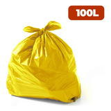 Saco Para Lixo 100 Litros Coleta Seletiva Especial Amarelo C