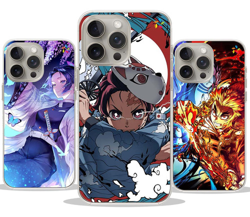 Capa  Capinha Para Celular - Demon Slayer - Kimetsu No Yaiba