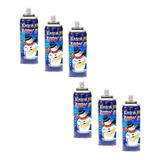X6 Spray Nieve Artificial Decoración Navidad 250ml Espuma