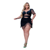 Conjunto Saia Body  Moda Plus Size Tendencia Festas Baladas